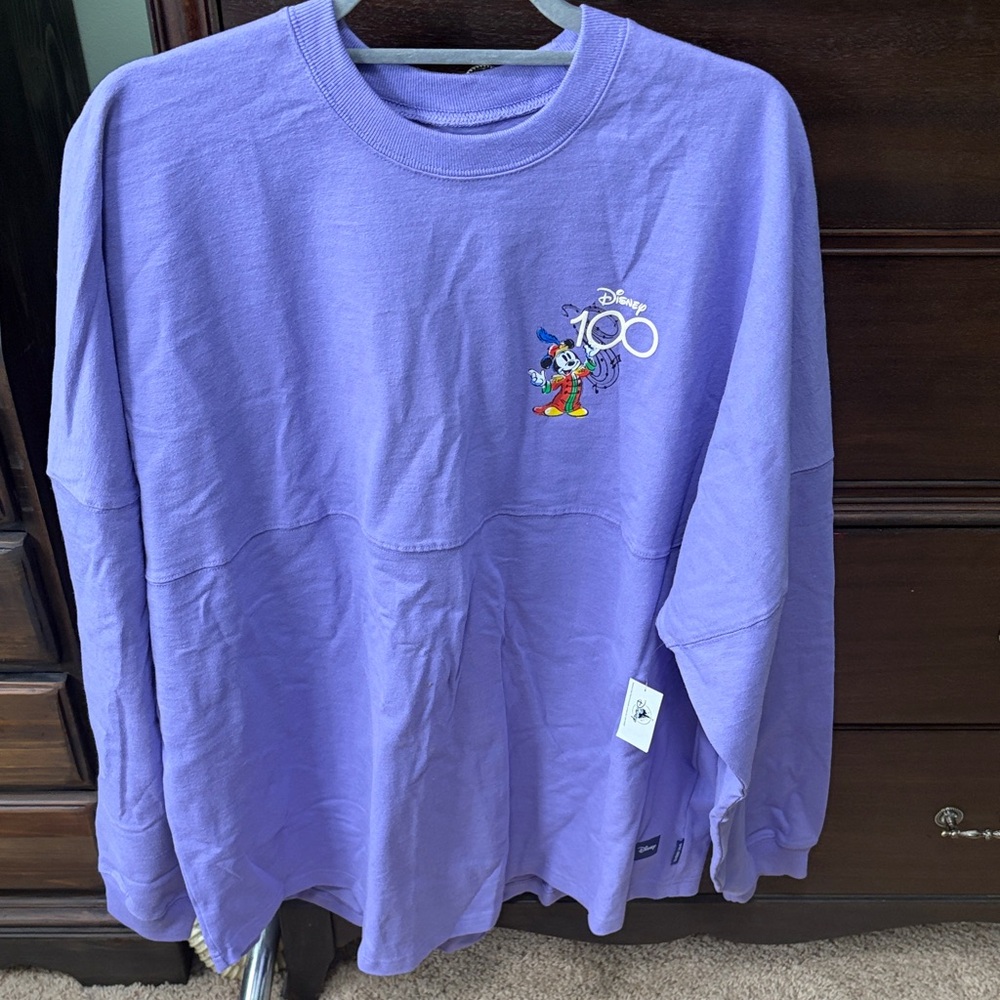 Disney Lavender spirit jersey NWT